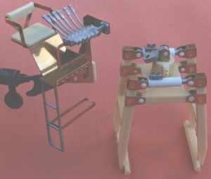 KFS 1/24 吊掛架 Brick Grab 附操作椅